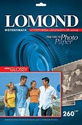 Фотобумага LOMOND 1103101 А4 с.глянц 260г/м2 20л